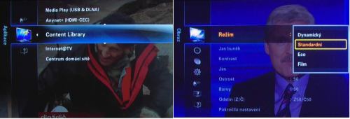 Samsung_PS50B850 menu_aplikace2_a_obraz