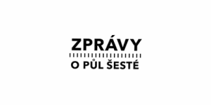 Zprávy o půl šesté - logo - ČT