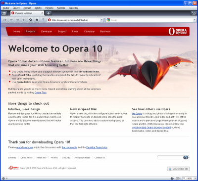 Opera 10