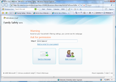 Windows Live Family Safety