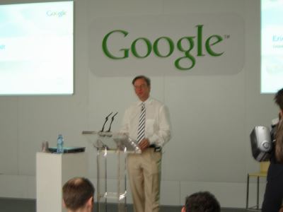 Google Press day 2007 - Eric Schmidt