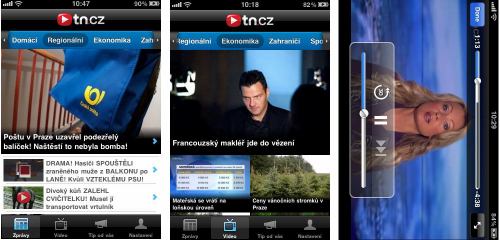 TN.cz - aplikace pro iPhone a iPad