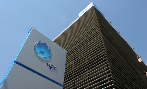 UPC budova výšková - logo